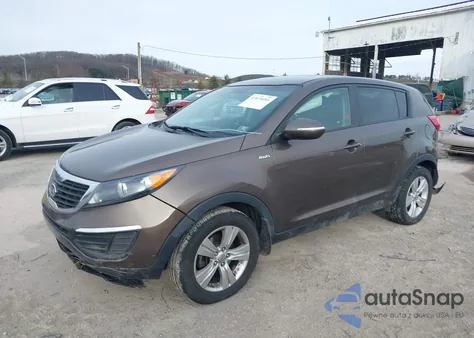 2012 Kia Sportage Lx z USA, uszkodzony, nr VIN KNDPBCA2XC7285084